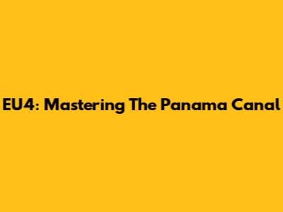 EU4: Mastering The Panama Canal
