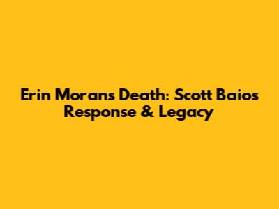 Erin Moran's Death: Scott Baio's Response & Legacy