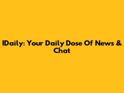 IDaily: Your Daily Dose Of News & Chat