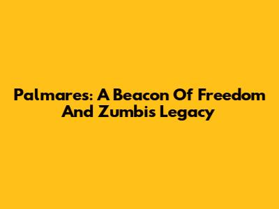Palmares: A Beacon Of Freedom And Zumbi's Legacy