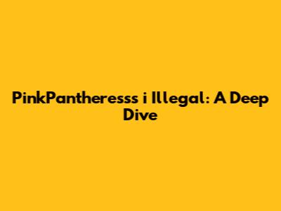PinkPantheress's "i Illegal": A Deep Dive