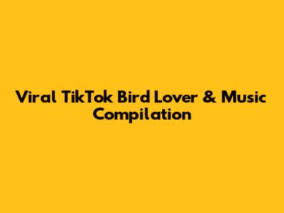 Viral TikTok Bird Lover & Music Compilation