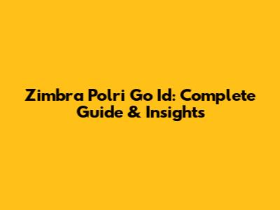 Zimbra Polri Go Id: Complete Guide & Insights
